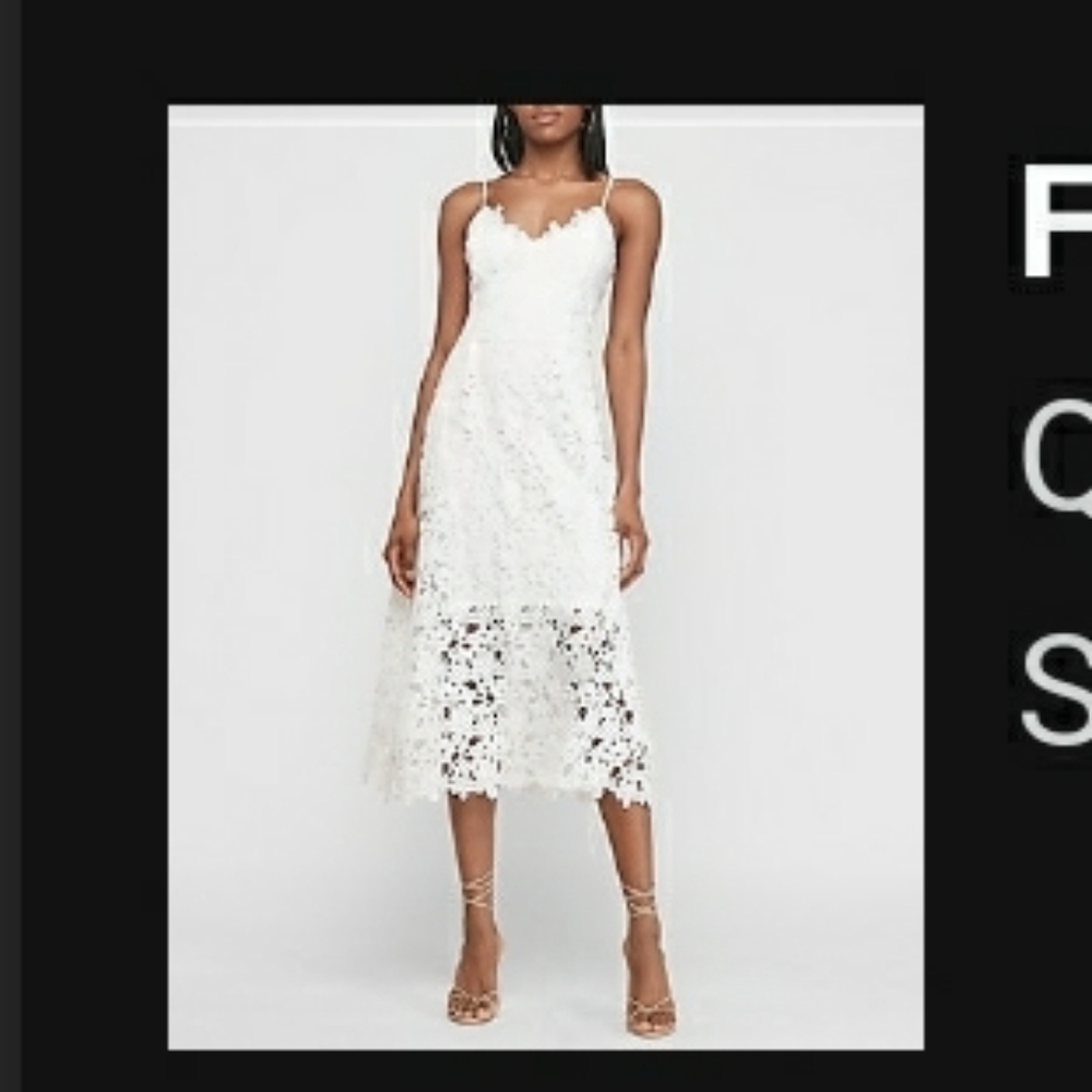 Express lace dress new XS